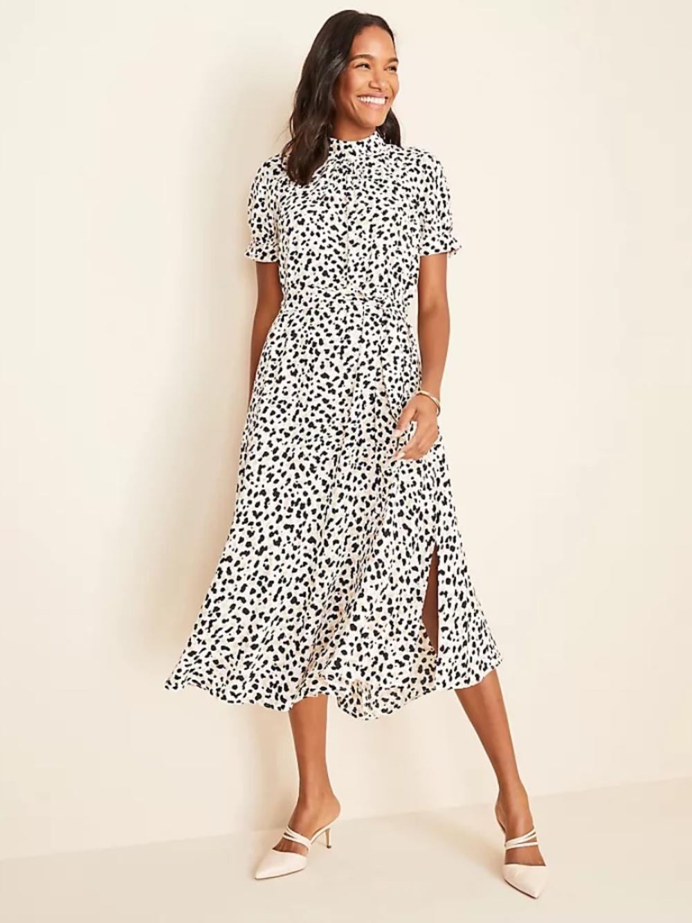 Belted Midi Dress